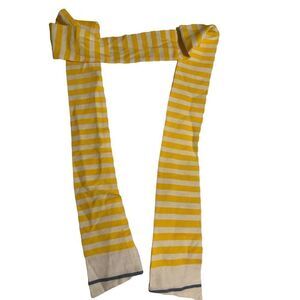 Lemlem Yellow White Striped Shawl NEW